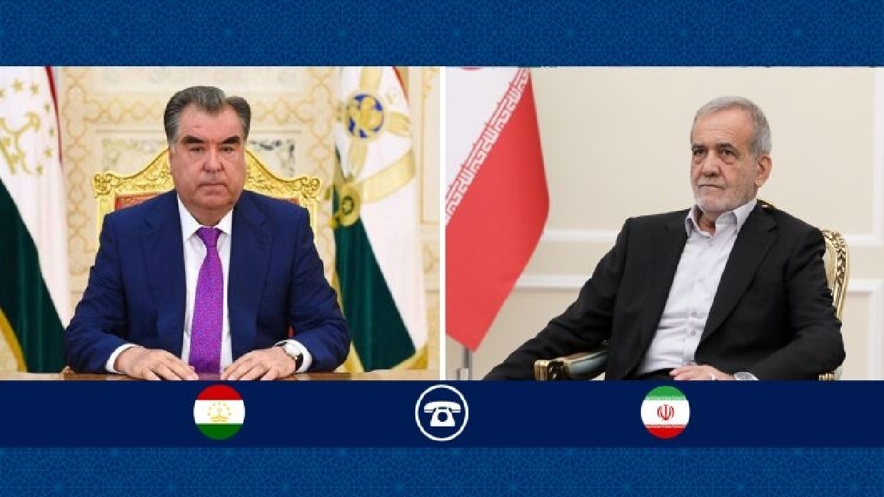 تاکید روسای جمهور ایران و تاجیکستان بر گسترش همکاری‌های اقتصادی و فرهنگی دو کشور