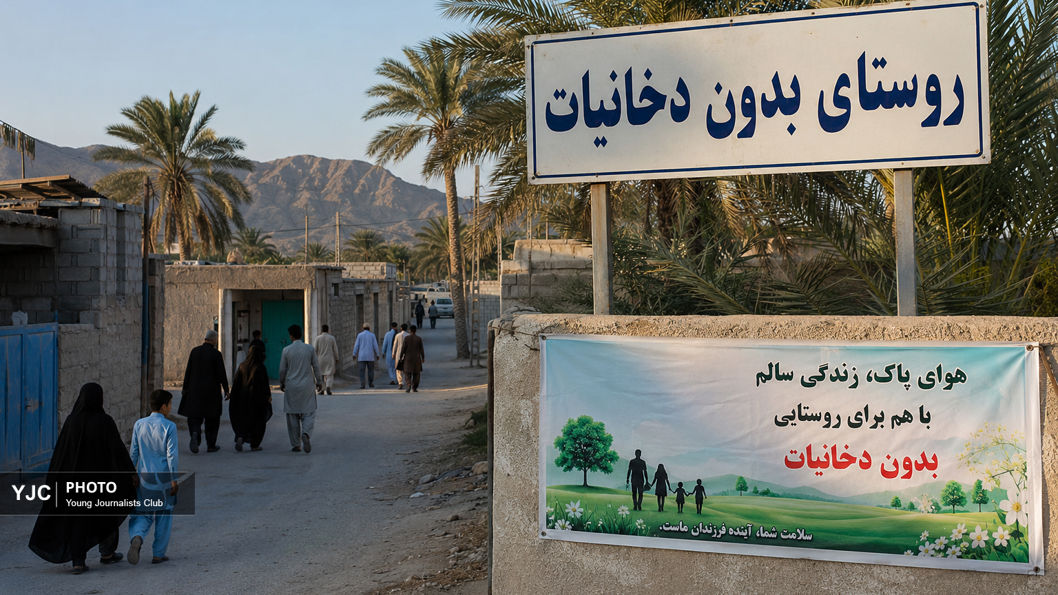 گنگان، نخستین روستای بدون دخانیات شهرستان جاسک معرفی شد