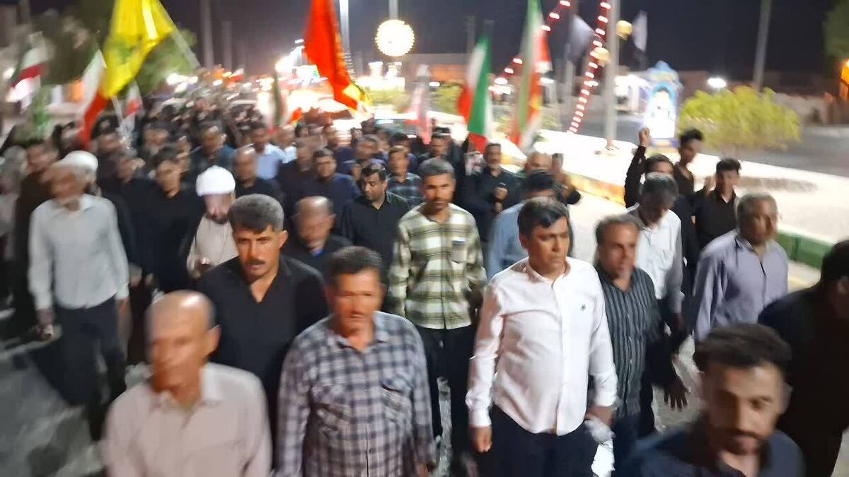 باشگاه خبرنگاران -حال و هوای مردم آبدان در تجمعات شبانه از لنز دوربین شهروندخبرنگار