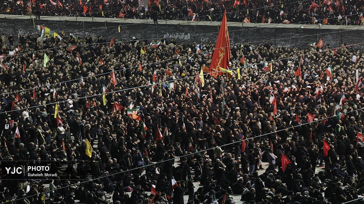 مراسم وداع با رهبر شهید انقلاب در مصلای تهران _ ۵