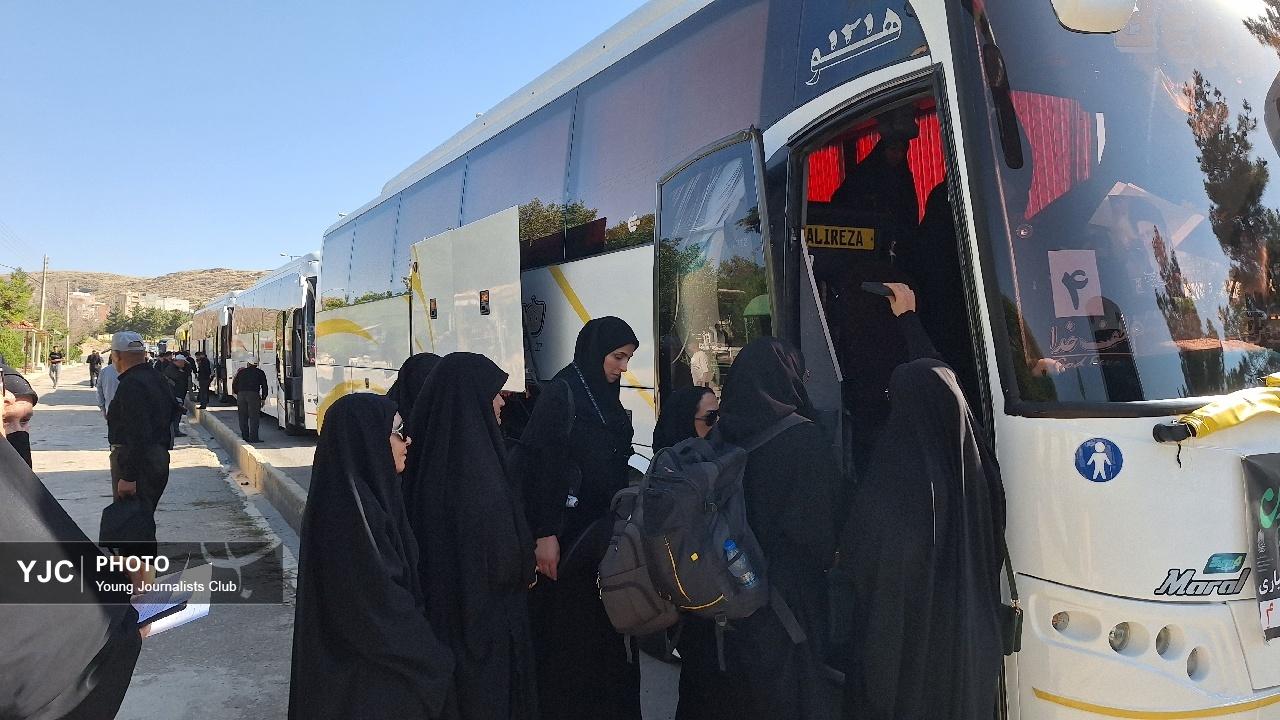 اعزام ۸۲۰ زائر چهارمحال و بختیاری به مراسم تشییع پیکر مطهر رهبر شهید
