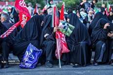 مراسم تشییع پیکر آقای شهید ایران در تهران _ ۲