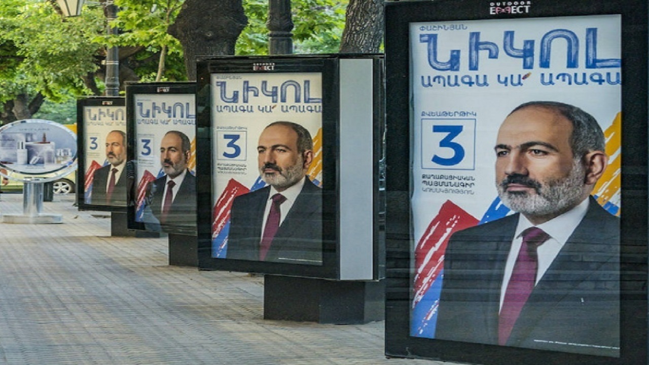 پاشینیان برای اولین بار پس از انتخابات ارمنستان به روسیه سفر می‌کند