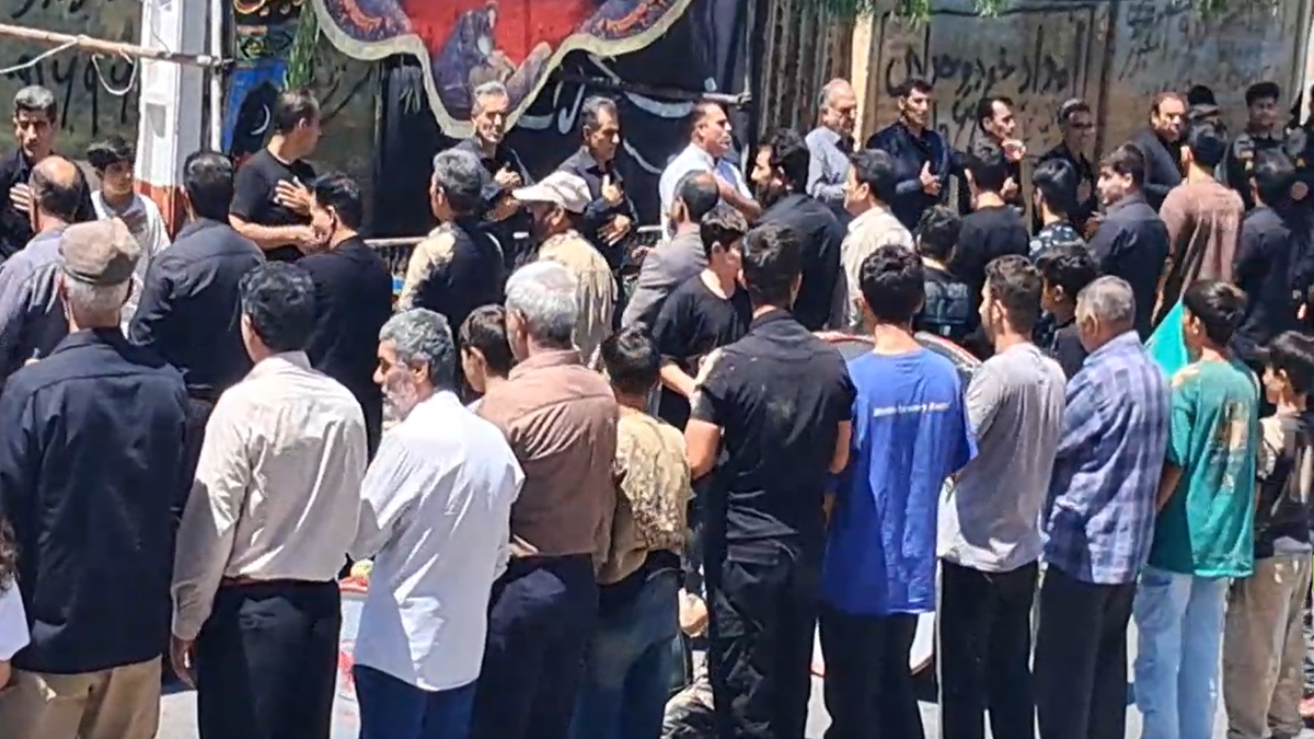 باشگاه خبرنگاران -سوگواری مردم انقلابی شهر گراب در رثای شهادت رهبر انقلاب اسلامی + فیلم