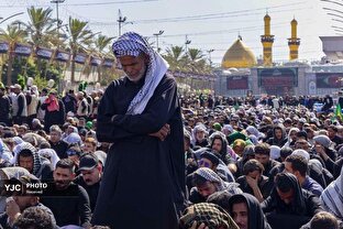 بدرقه و وداع با پیکر پاک رهبر شهید در عراق