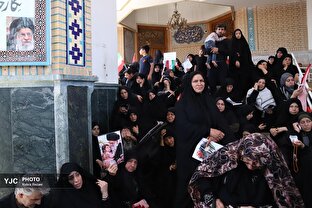 مراسم تشییع پیکر قائد شهید امت در مشهد _ ۳
