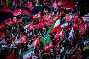 مراسم تشییع پیکر «قائد شهید امت» در مشهد _ ۲