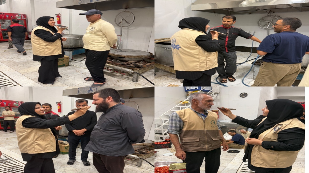 خدمت خالصانه خادمان اهل سنت خراسان جنوبی به زائران تشییع رهبر شهید در مشهد