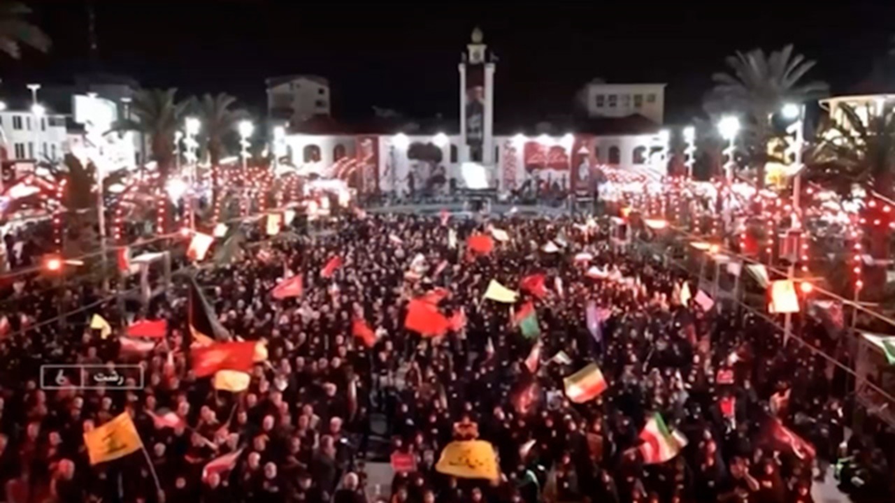 شب هشتم محرم، اوج دلدادگی و جان فدایی در تجمعات شبانه + فیلم