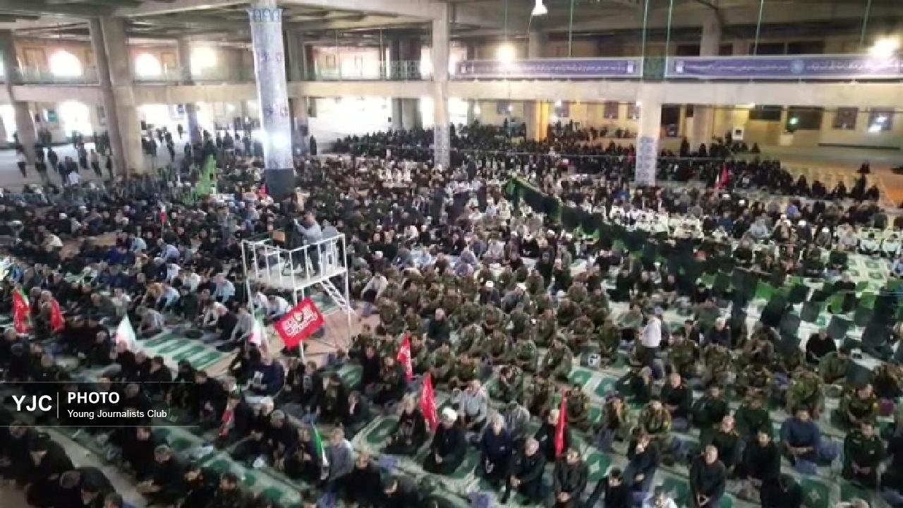 مراسم گرامیداشت امام قائد شهید با حضور پرشور عزاداران خرم آبادی + فیلم