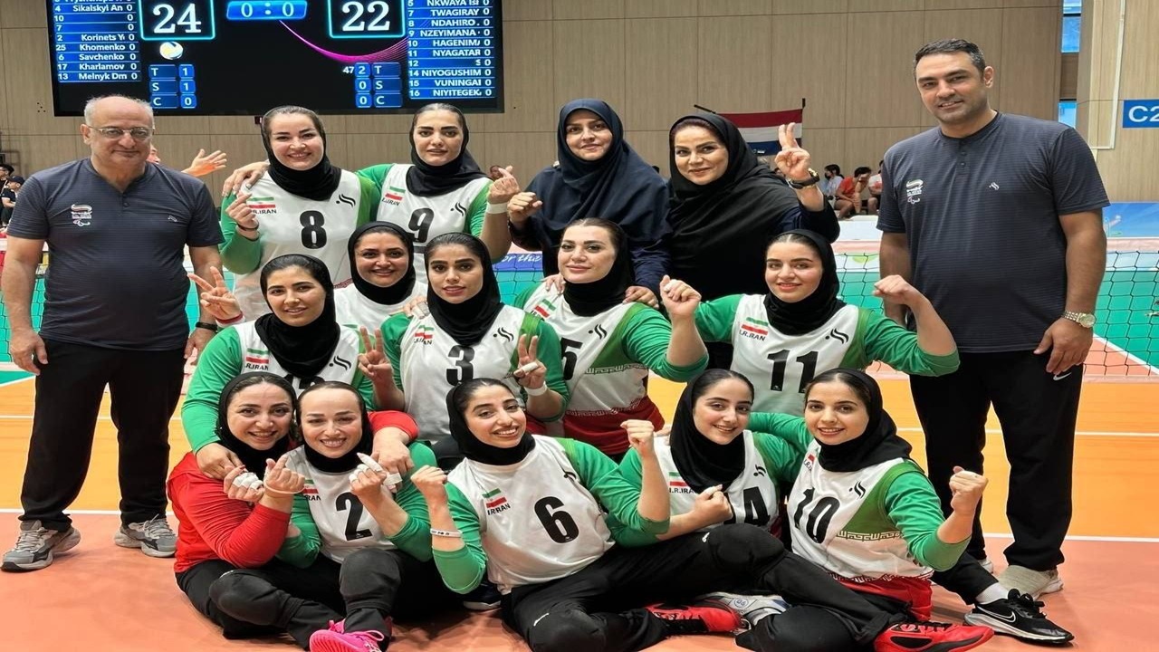 دومین برد دختران والیبال نشسته ایران در مسابقات قهرمانی جهان
