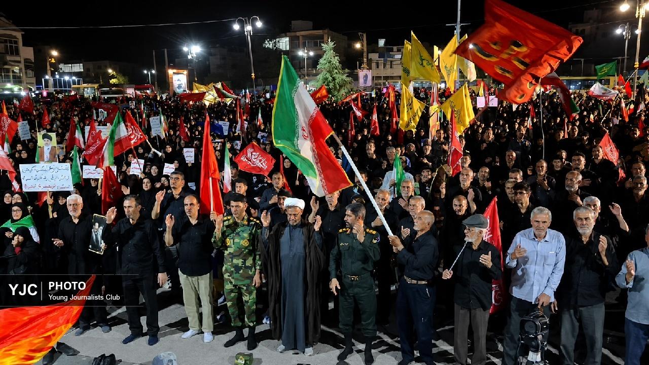 صد و سی‌وچهارمین شب حماسه؛ عزاداری بروجردی‌ها در فراق رهبر شهید وتجدید میثاق با آرمان‌های انقلاب + فیلم