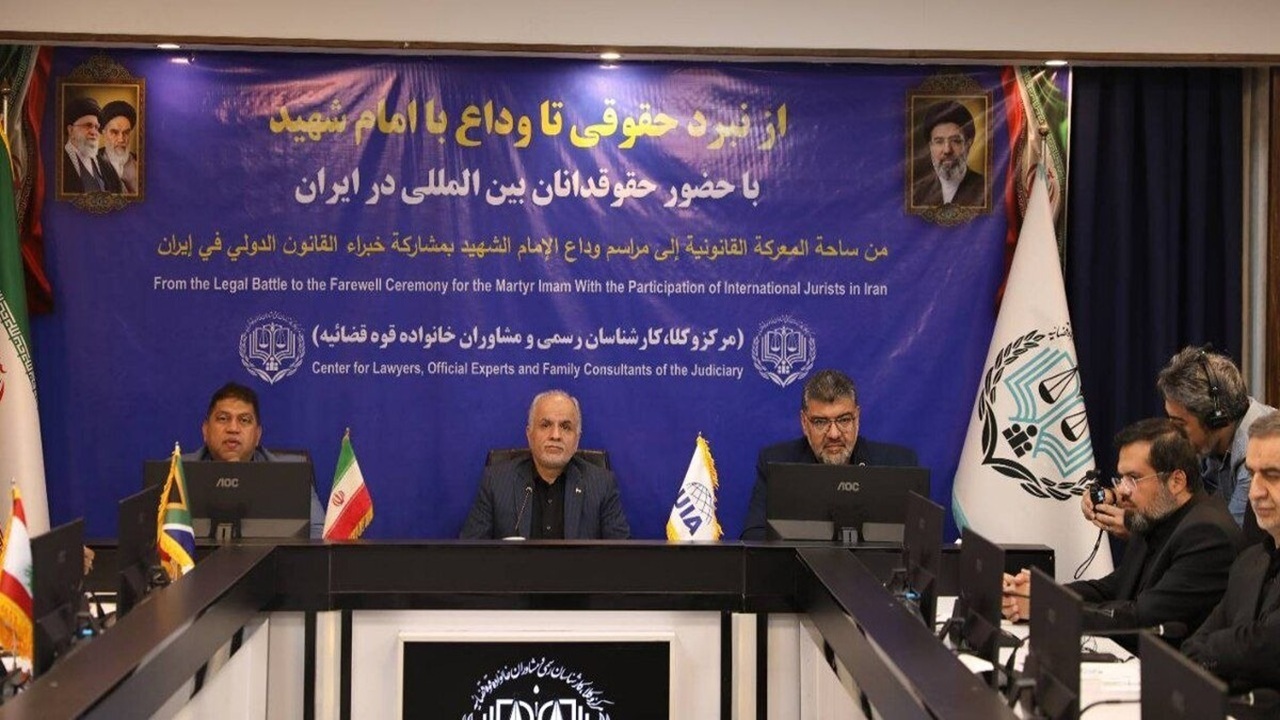 وزیر دادگستری: پیگیری حقوقی جنایات متجاوزان با همکاری وکلای بین‌المللی ادامه دارد