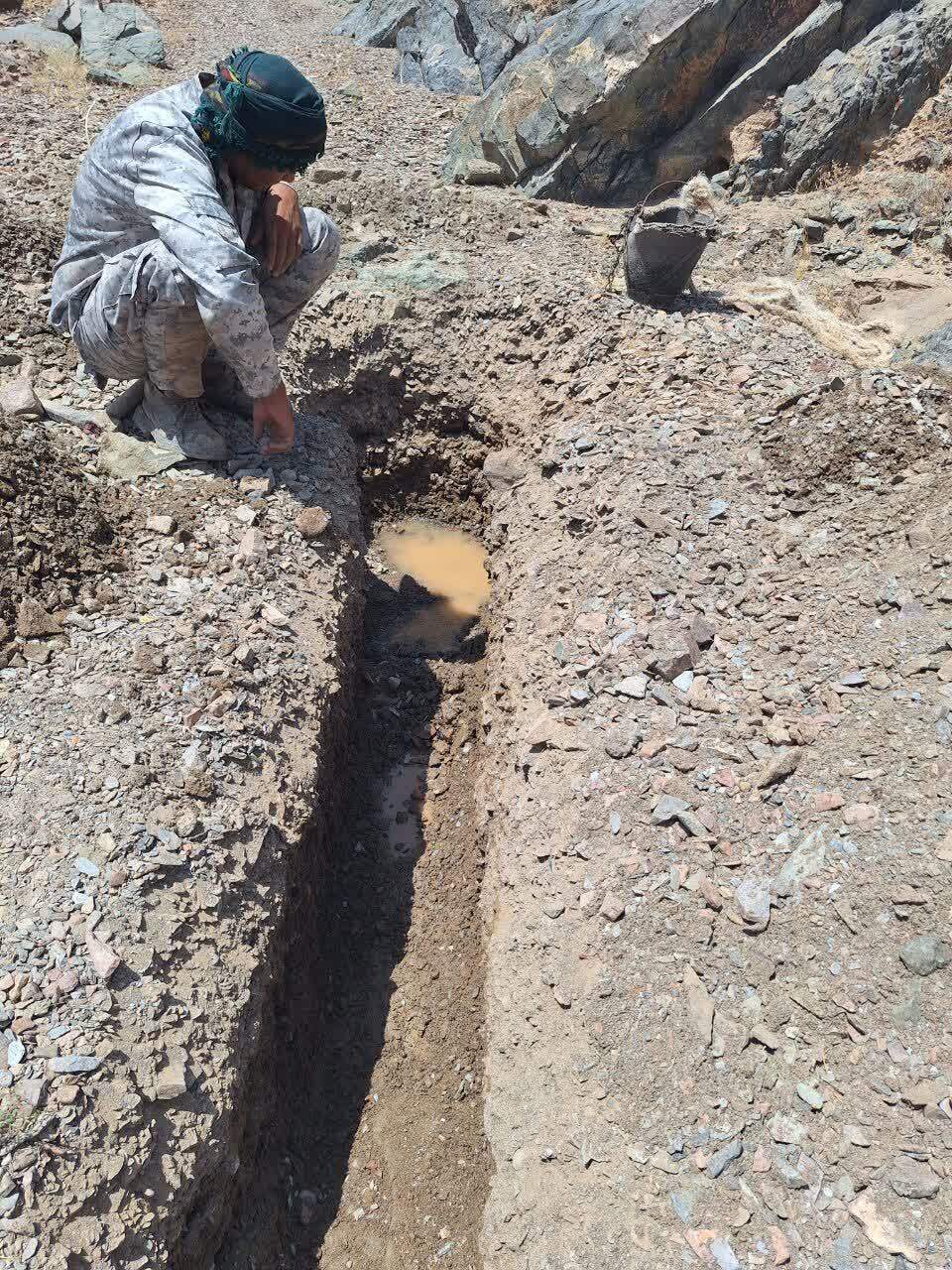 چشمه سیاه‌کوه اردکان جانی دوباره گرفت+فیلم