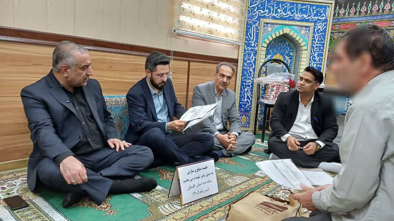 پویش «به عشق رهبر شهید می‌بخشم»؛ آزادی ۱۲ محکوم مالی در گلستان