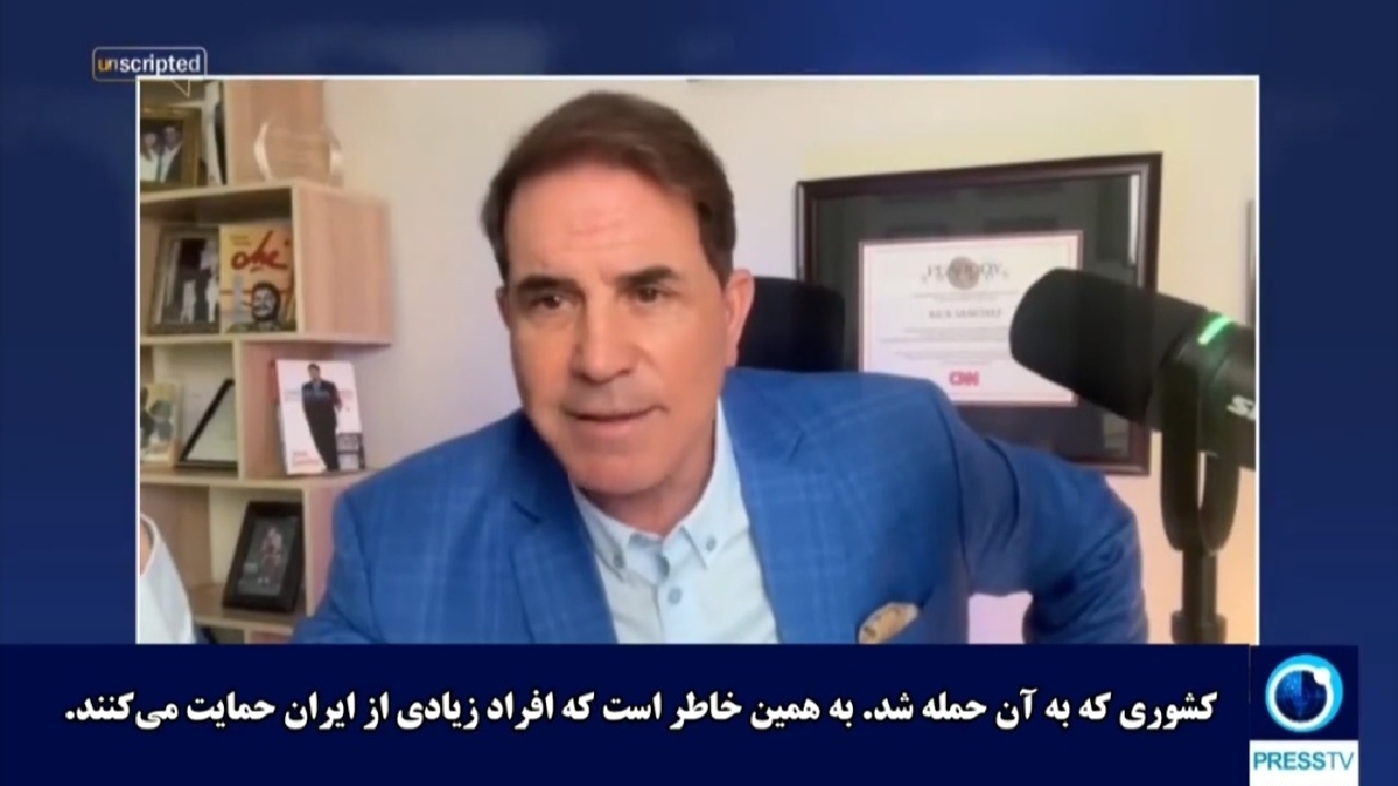 ۷.۵ میلیارد نفر در جهان از ایران حمایت می‌کنند + فیلم