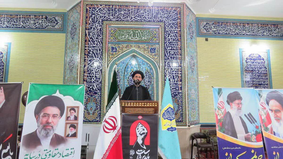 باشگاه خبرنگاران -نمایی از خطبه‌های نمازجمعه در هریس + عکس