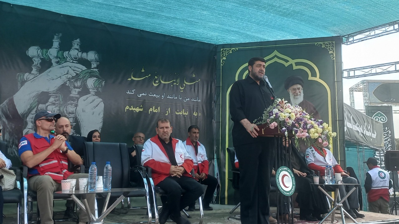 کولیوند: امدادگران هلال‌احمر، سربازان بی‌سنگر مقاومت هستند