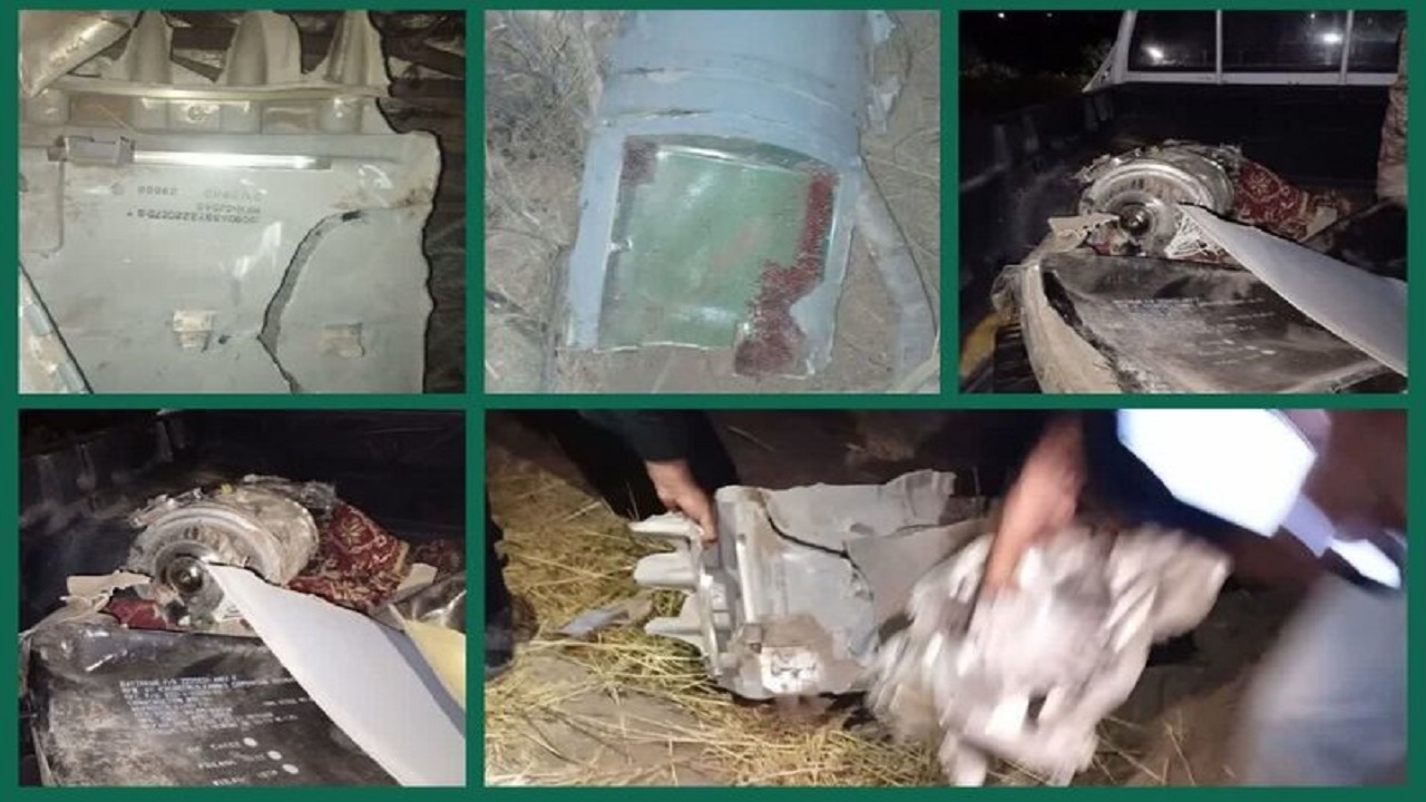 موشک کروز دشمن در آسمان رودبار جنوب کرمان منهدم شد