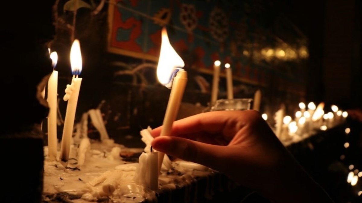 باشگاه خبرنگاران -مراسم شام غریبان امام حسین (ع) در روستای حاجی کلا صنم + فیلم