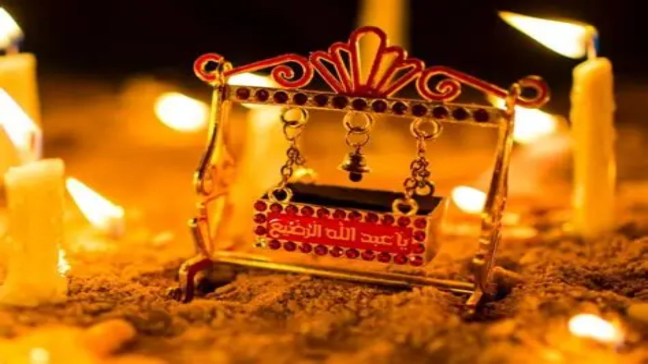 سوگواری شام غریبان امام حسین(ع) در روستای مرزی تجشک + فیلم
