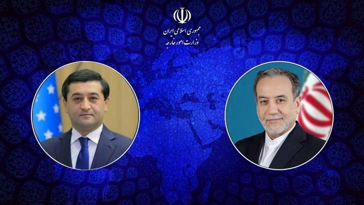 گفت‌وگوی تلفنی وزیران امور خارجه ایران و ازبکستان