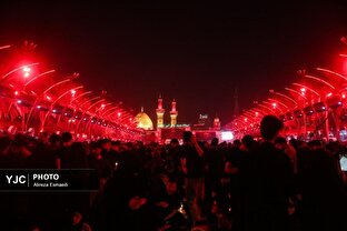 مراسم شام غریبان حسینی در کربلای معلی