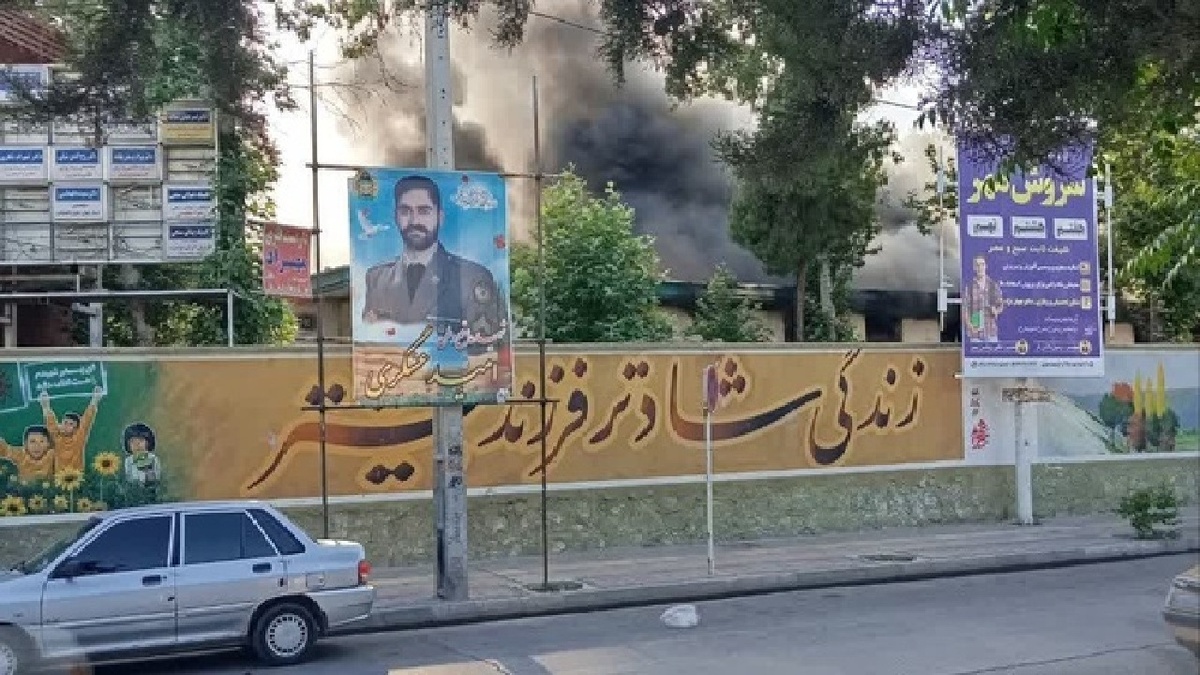 باشگاه خبرنگاران -حریق در انبار بیمارستان عشایر خرم‌آباد؛ آتش مهار شد