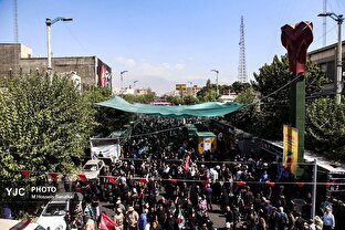 مراسم جاماندگان اربعین حسینی (ع) ۱۴۰۵ در تهران ۲
