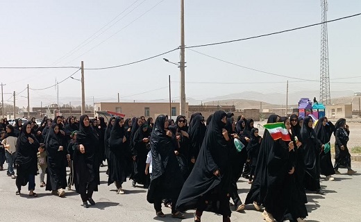 راهپیمایی جاماندگان اربعین حسینی در خراسان جنوبی راهپیمایی جاماندگان اربعین حسینی در خراسان جنوبی