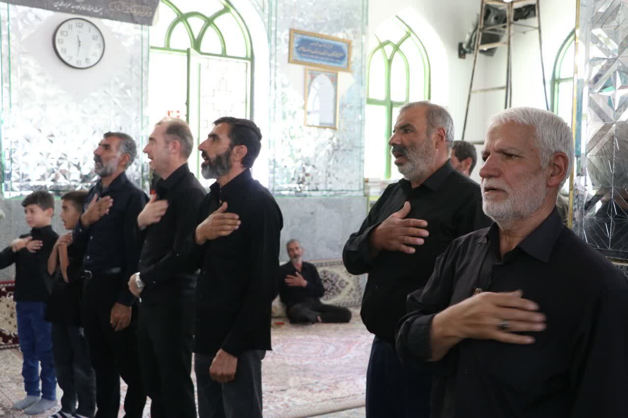 برگزاری مراسم پیاده روی اربعین حسینی در شهر عسگران