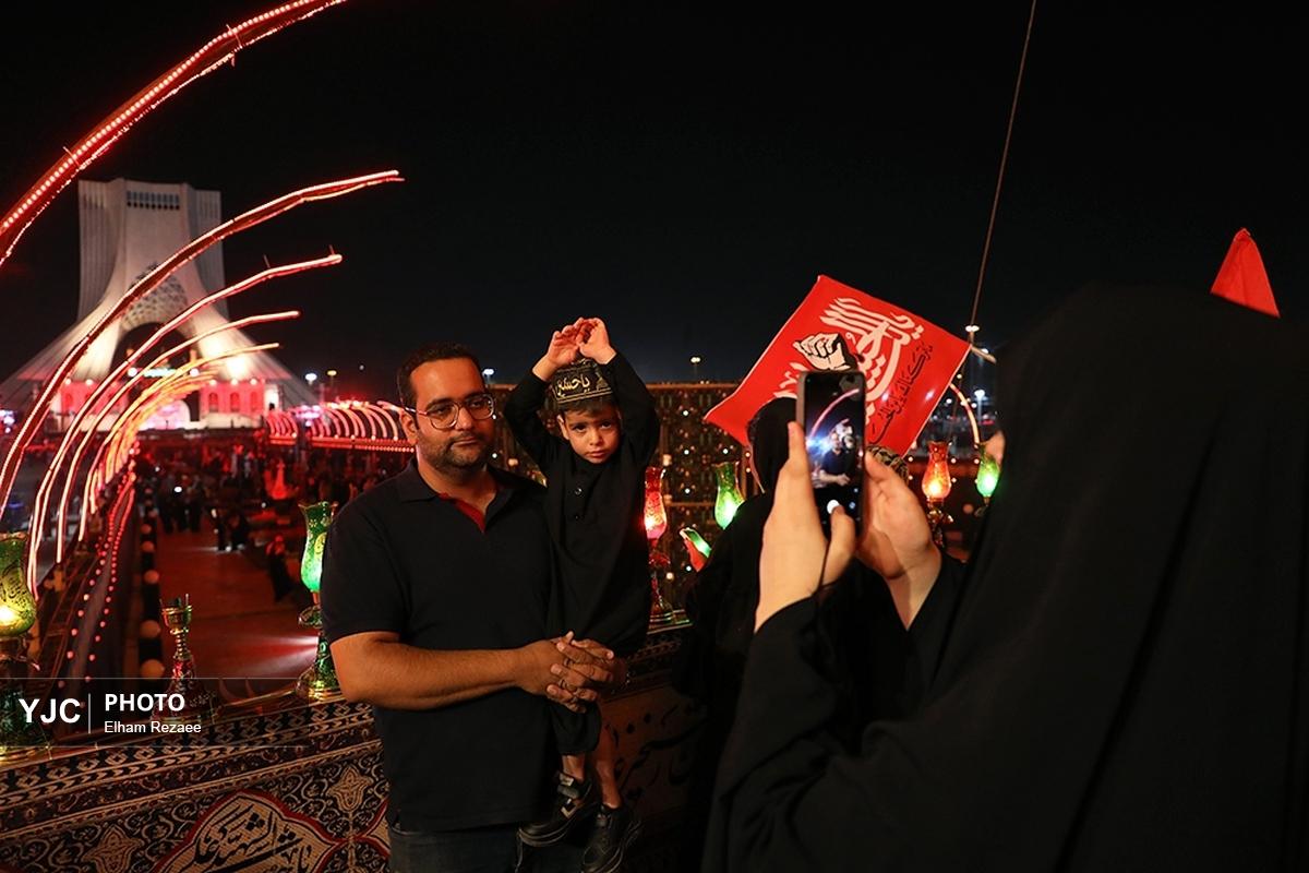 چهارمین سوگواره آئینی «محرم‌ شهر» در میدان آزادی