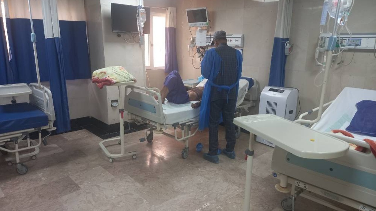 پیگیری وضعیت ۲ کارگر مصدوم حادثه انفجار و حریق در جایگاه سوخت زابل