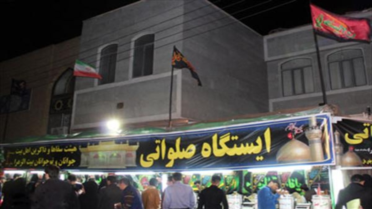 باشگاه خبرنگاران -برپایی ایستگاه صلواتی در روستای رباط سرپوش در دهه پایانی صفر + فیلم