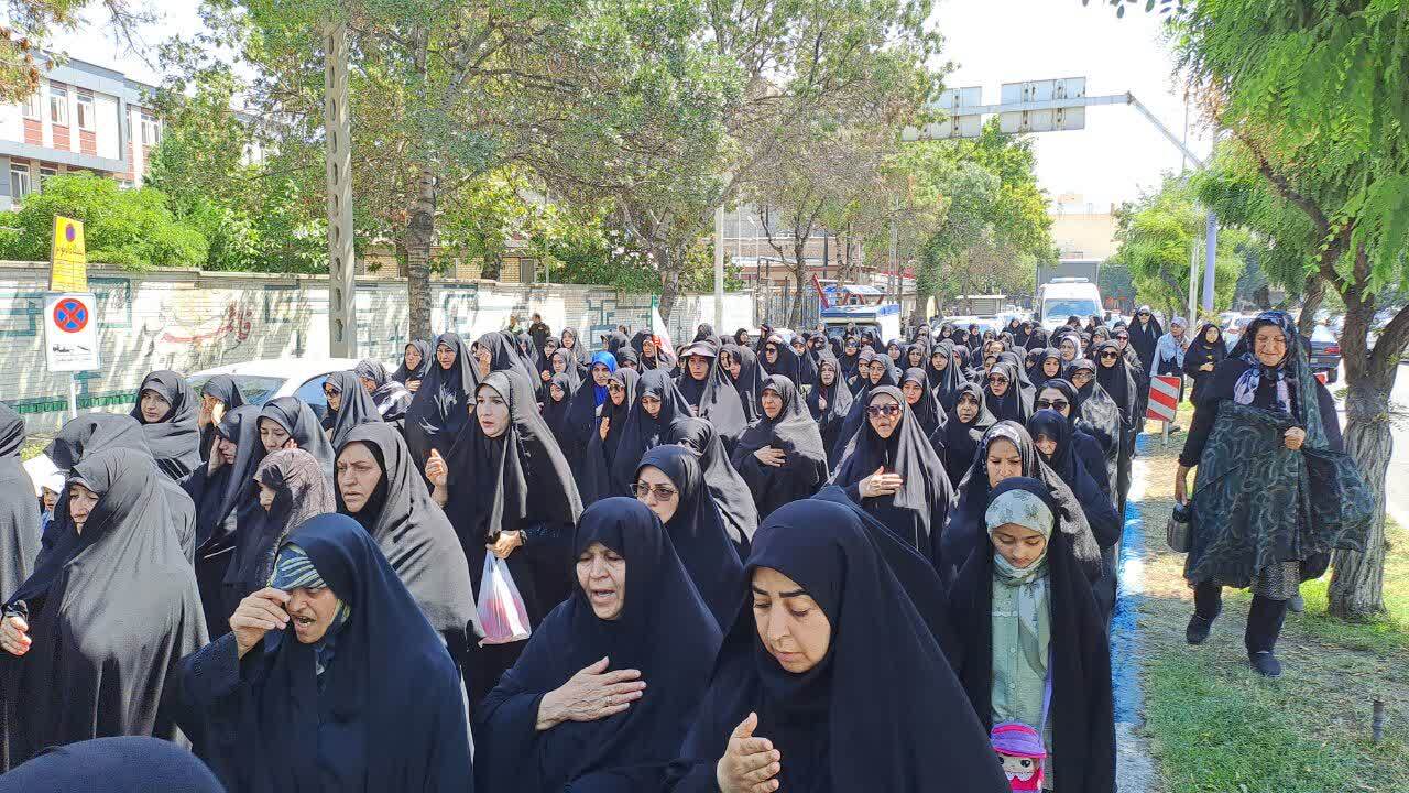 برگزاری مراسم سوگواری دهه پایانی ماه صفر در خوی برگزاری مراسم سوگواری دهه پایانی ماه صفر در خوی