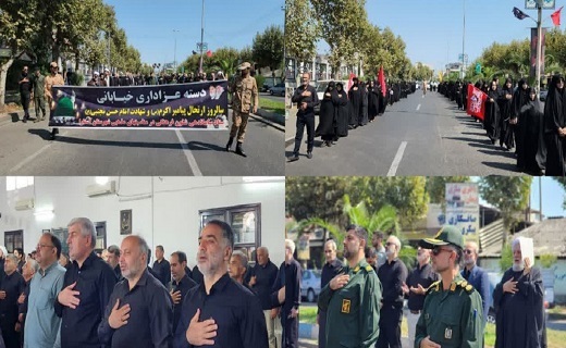 آستارا نیز در سالروز رحلت رسول مهربانیها غرق ماتم و عزا شد آستارا نیز در سالروز رحلت رسول مهربانیها غرق ماتم و عزا شد