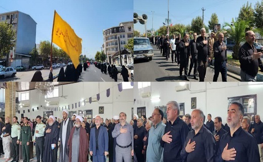 آستارا نیز در سالروز رحلت رسول مهربانیها غرق ماتم و عزا شد آستارا نیز در سالروز رحلت رسول مهربانیها غرق ماتم و عزا شد
