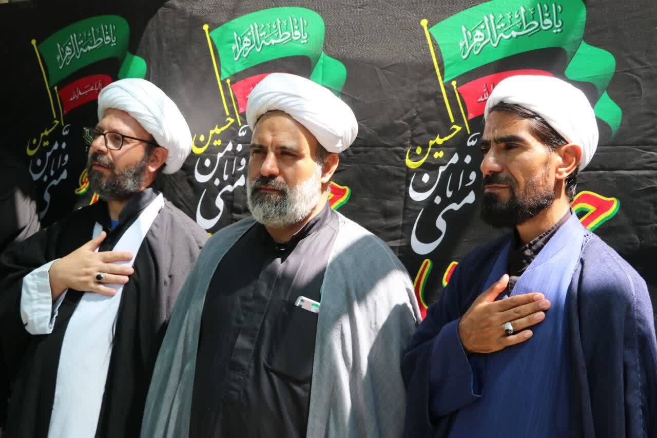 مراسم عزاداری و زنجیر زنی هیئت حضرت ابوالفضل (ع) در عسگران
