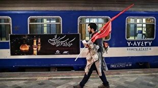 قطار فوق‌العاده اربعین حسینی در مسیر رشت–کرمانشاه برقرار شد