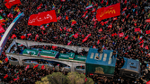 ماجرای یک پرچم در تشییع پیکر رهبر شهید انقلاب