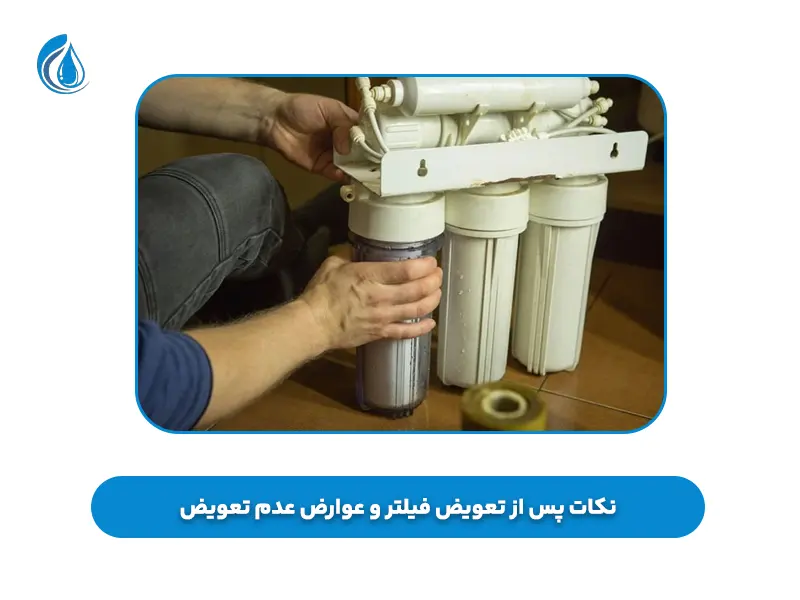 چه زمانی باید فیلتر دستگاه تصفیه آب را تعویض کنیم + راهنمای تصویری! چه زمانی باید فیلتر دستگاه تصفیه آب را تعویض کنیم + راهنمای تصویری!