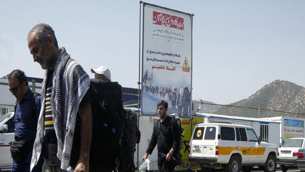 باشگاه خبرنگاران -تردد ۲۰ هزار زائر اربعین از مرز باشماق مریوان