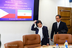 دیدار وزیر امور خارجه فیلیپین با واعظی وزیر ارتباطات