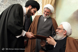 تصاویری از مرحوم آیت الله واعظ طبسی
