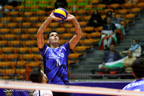 دیدار دو تیم والیبال ایران و بلغارستان