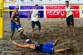 تور جهانی والیبال ساحلی در بندرانزلی