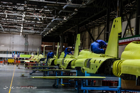 افتتاح خط تولید اولین جت جنگنده تمام ایرانی «کوثر»