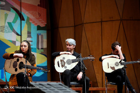 اجرای گروه بریطیان به سرپرستی حسین بهروزی نیا ششمین شب سی و چهارمین جشنواره موسیقی فجر