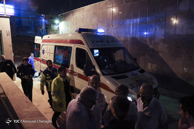 مصدومان چهارشنبه سوری در بیمارستان شهید مطهری