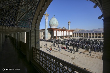 تشییع پیکر مطهر شهید سردار عبدالرسول استوار - شیراز